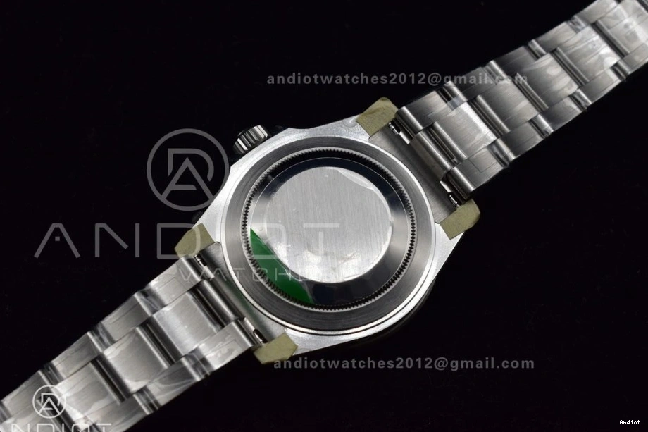 Green LV V2 Submariner Steel Bracelet Best ARF1:1 Edition SH3135 16610 SS on 904L 0124